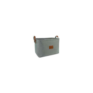 Tvl Home Premıum Sepet Deri Tutacaklı Dörtgen - Xlarge