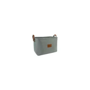 Tvl Home Premıum Sepet Deri Tutacaklı Dörtgen - Xlarge