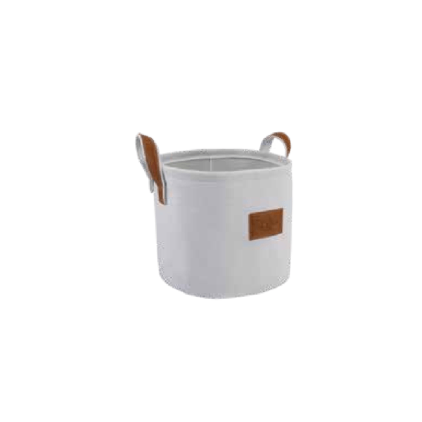 TVL HOME LUX SEPET DERİ TUTACAKLI OVAL XLARGE