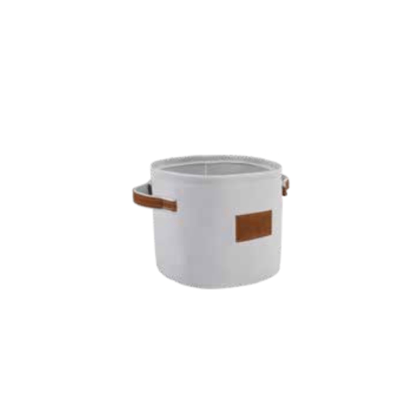 TVL HOME LUX SEPET DERİ TUTACAKLI OVAL SMALL