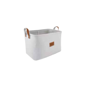 Tvl Home Lux Sepet Deri Tutacaklı Dörtgen Large