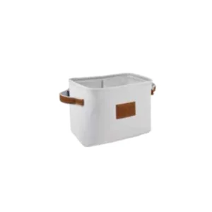 Tvl Home Lux Sepet Deri Tutacaklı Dörtgen Small