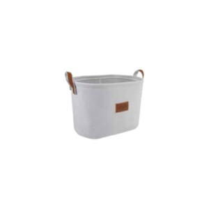 Tvl Home Lux Sepet Deri Tutacaklı Elips Xlarge