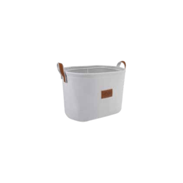 TVL HOME LUX SEPET DERİ TUTACAKLI ELİPS XLARGE