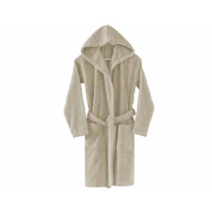 Tvl Home Unisex Bornoz - Krem L/Xl