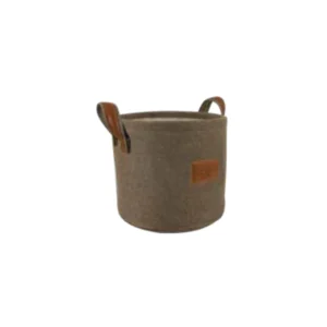 Tvl Home Premıum Sepet Deri Tutacaklı Oval Xlarge