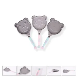 Silikon Saplı Figürlü Krep Tavası