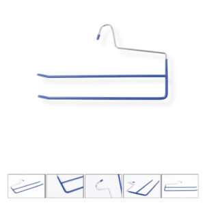 İkili Kaydırmaz Pantolon Askısı