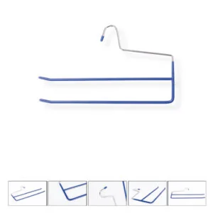 İkili Kaydırmaz Pantolon Askısı