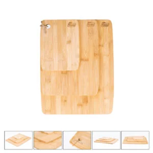 3’Lü Bambu Kesme Tahtası Seti