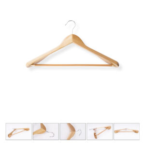 Naturel Ahşap Askı