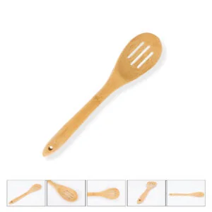 Bambu Delikli Kaşık